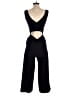 Wilfred 100% Cupro Solid Black Jumpsuit Size 0 - photo 2