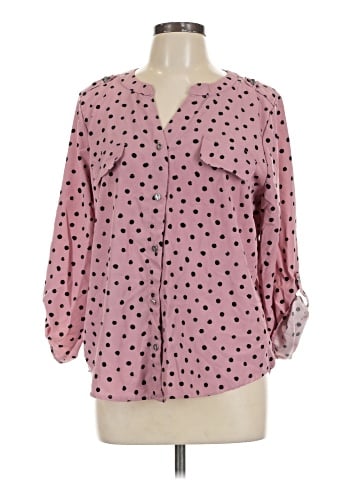 Adrienne Vittadini 3/4 Sleeve Blouse (view 1)