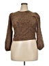 Unbranded Brown 3/4 Sleeve Top Size XXL (estimated) - photo 1