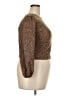 Unbranded Brown 3/4 Sleeve Top Size XXL (estimated) - photo 4