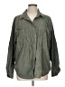 H&M Green Long Sleeve Button-Down Shirt Size L - photo 1