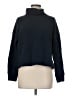 Calia Solid Blue Turtleneck Sweater Size M - photo 1