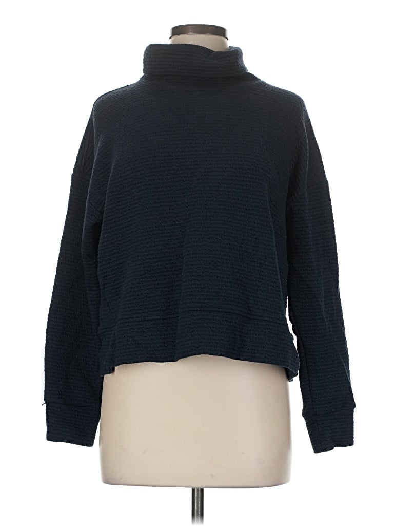 Pre-owned Calia Turtleneck Sweater In Blue