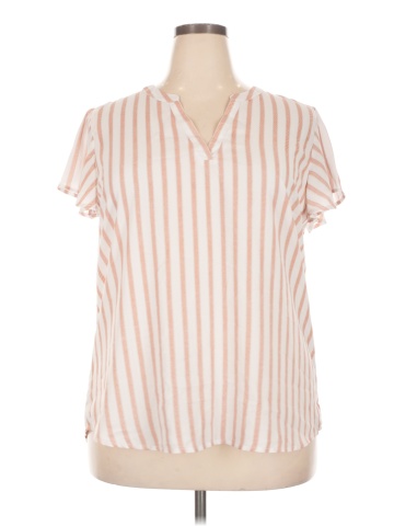 Maurices Short Sleeve Blouse (view 1)