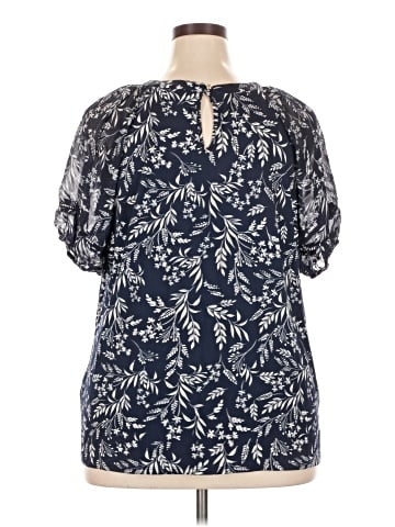 Perseption Concept Short Sleeve Blouse (view 2)