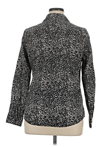 Foxcroft Long Sleeve Button-Down Shirt (view 2)