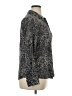Foxcroft 100% Cotton Animal Print Black Long Sleeve Button-Down Shirt Size 14 - photo 4