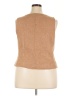 Ann Taylor LOFT Tan Vest Size XXL - photo 2