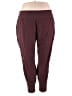 Athleta Solid Burgundy Active Pants Size 3X - photo 1