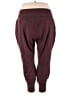 Athleta Solid Burgundy Active Pants Size 3X - photo 2