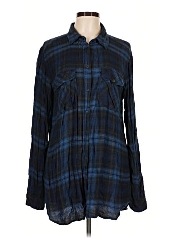 BDG Long Sleeve Button-Down Shirt (view 1)