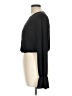 Forever 21 100% Polyester Black Long Sleeve Blouse Size L - photo 5