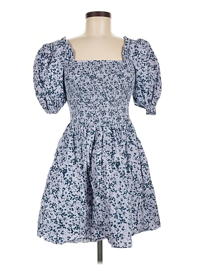 Pre-owned Msk Casual Dress In Blue
