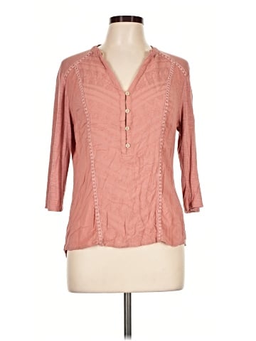 Democracy 3/4 Sleeve Blouse (view 1)