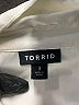 Torrid Ivory Long Sleeve Blouse Size 3X Plus (3) - photo 7