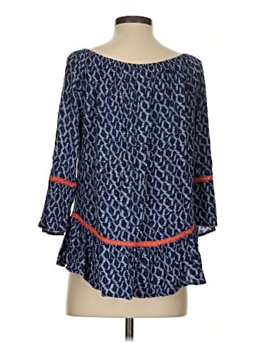 Democracy 3/4 Sleeve Blouse (view 2)