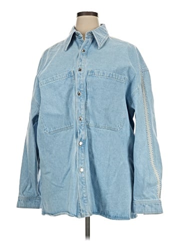 Nanushka Denim Jacket (view 1)