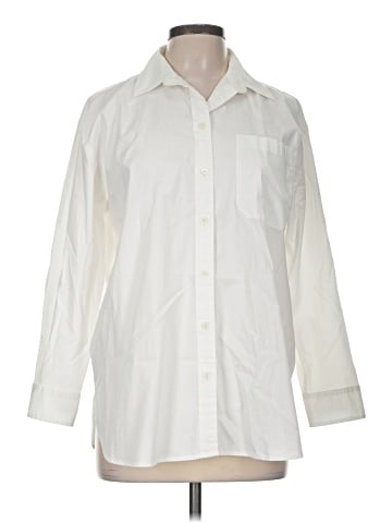 J.Crew Factory Store Long Sleeve Button-Down Shirt (view 1)