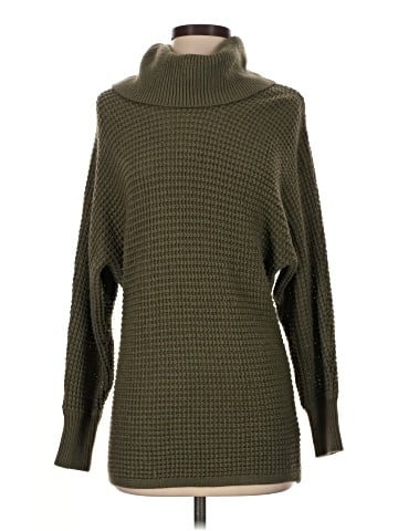 Pink Rose Turtleneck Sweater (view 1)