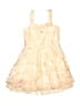 Rare Editions 100% Polyester Yellow Dress Size 8 - photo 1