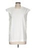 Tibi 100% Cotton Ivory Sleeveless Blouse Size L - photo 1