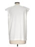 Tibi 100% Cotton Ivory Sleeveless Blouse Size L - photo 2