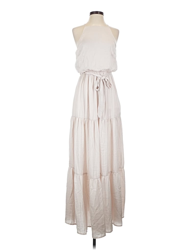 Pre-owned She + Sky Casual Dress In Ivory