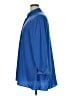 Chico's 100% Polyester Solid Blue 3/4 Sleeve Blouse Size XL (3) - photo 5