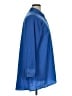 Chico's 100% Polyester Solid Blue 3/4 Sleeve Blouse Size XL (3) - photo 4