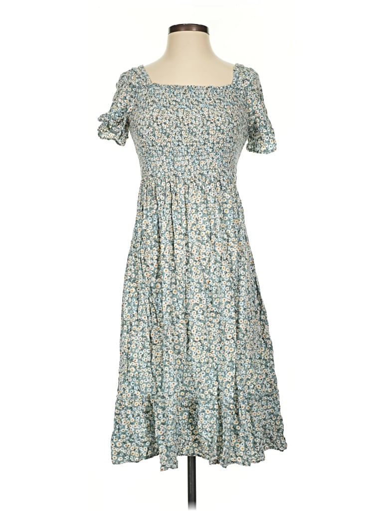 Pre-owned Heyson Casual Dress In Blue