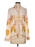 Rose + Olive 100% Polyester Ivory Long Sleeve Blouse Size S - photo 1