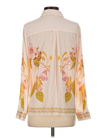 Rose + Olive Long Sleeve Blouse (view 2)
