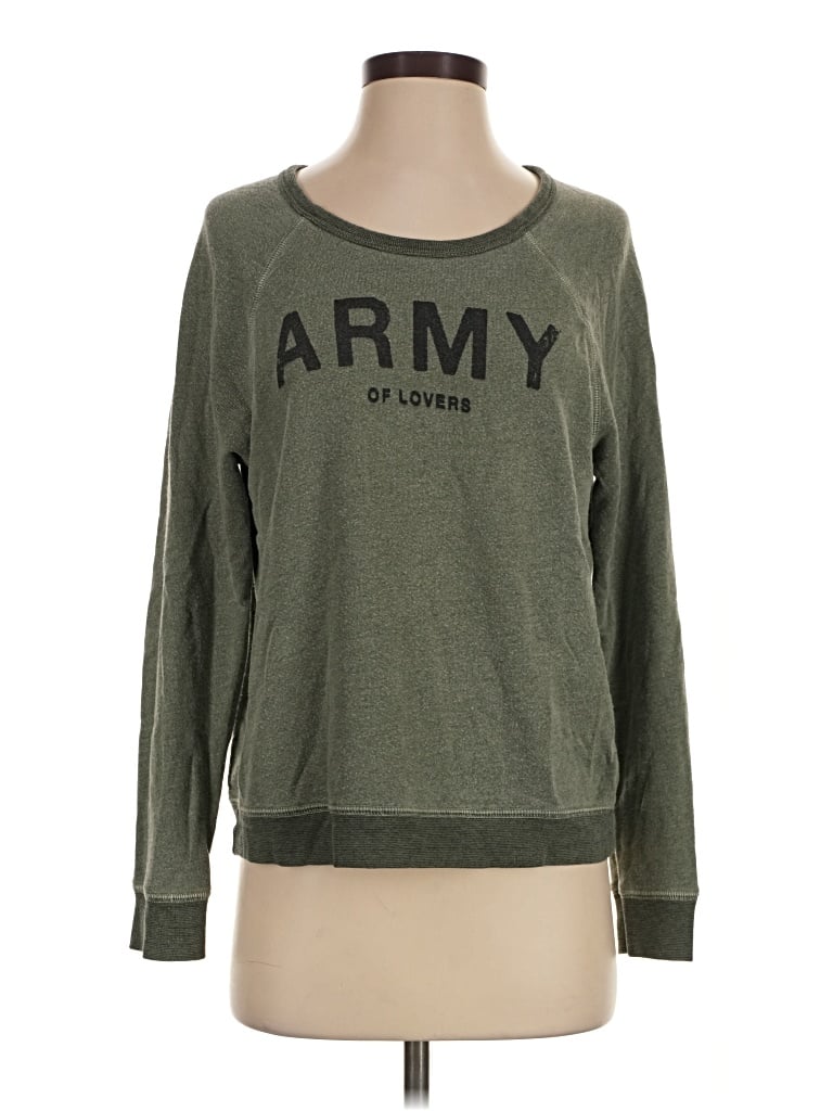 Pre-owned Sundry Sweatshirt In Green