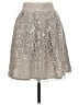 J.Crew Silver Formal Skirt Size 00 - photo 1