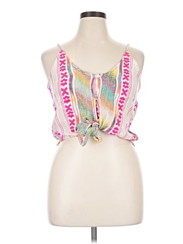 En Creme Sleeveless Blouse (view 1)
