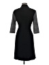 Connected Apparel Houndstooth Black Casual Dress Size 8 - photo 2