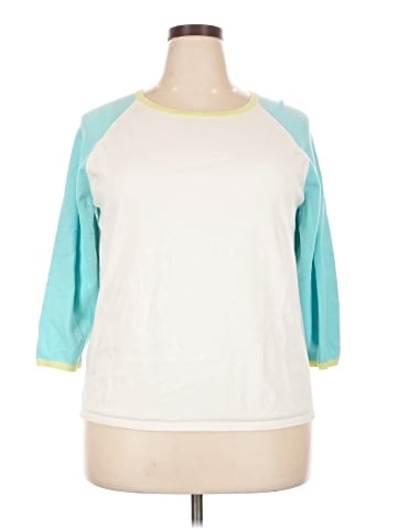Real Clothes 3/4 Sleeve T-Shirt (view 1)