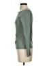 Max Studio Green Long Sleeve T-Shirt Size XS - photo 5