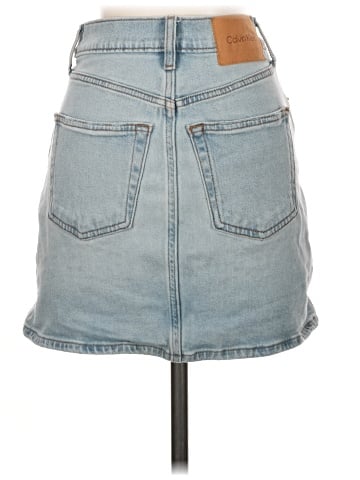 Calvin Klein Denim Skirt (view 2)