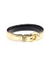 Assorted Brands 100% Snakeskin Gold Leather Belt Size L - photo 1