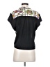 Tiny Purple Short Sleeve Blouse Size XS - photo 2