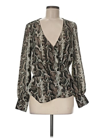 Cupcakes & Cashmere Long Sleeve Blouse (view 1)