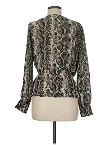 Cupcakes & Cashmere Long Sleeve Blouse (view 2)