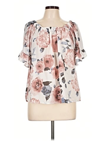 Sienna Sky Short Sleeve Blouse (view 1)