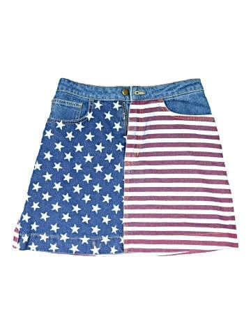 American Apparel Denim Skirt (view 2)