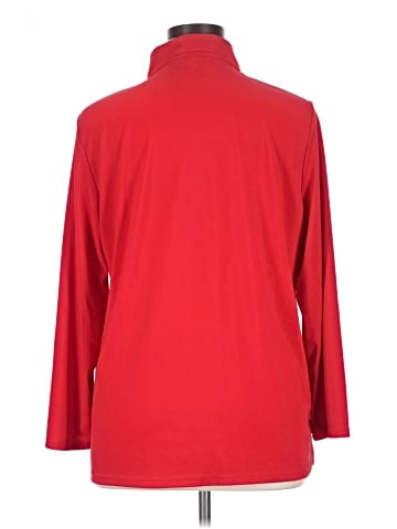Silhouettes 3/4 Sleeve Button-Down Shirt (view 2)