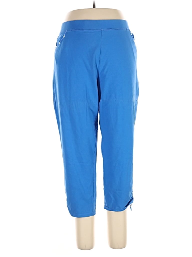 Pre-owned Weekends By Chico's Active Pants In Blue