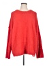 Free People Solid Red Pullover Sweater Size XL - photo 1