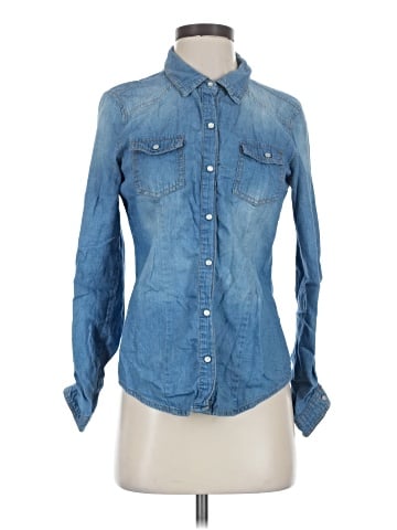 Ci Sono Long Sleeve Button-Down Shirt (view 1)