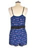 Xhilaration Hearts Blue Romper Size L - photo 2